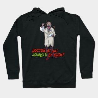 Zombie Healthcare Night Shift Doctor Hoodie